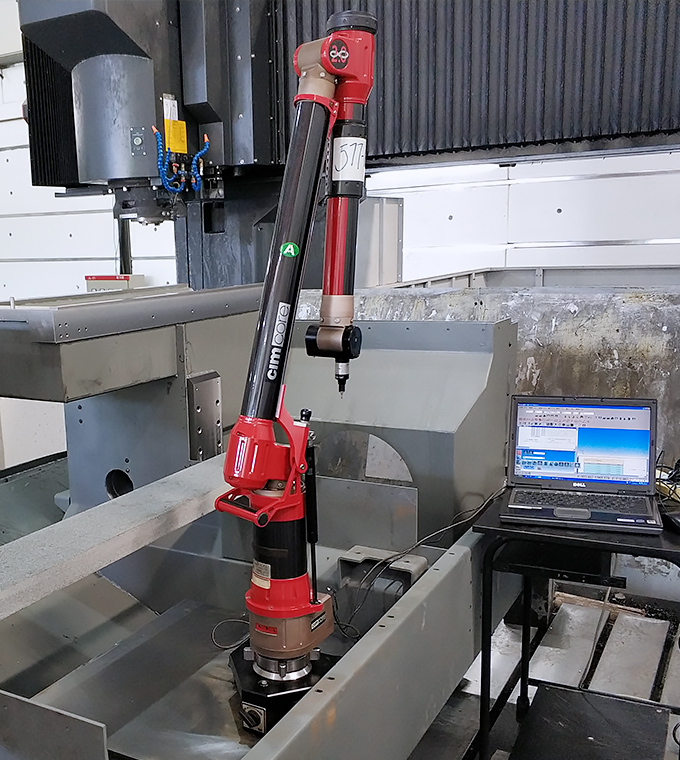 مراقبة جودة CNC ذات المحاور الخمسة الكبيرة